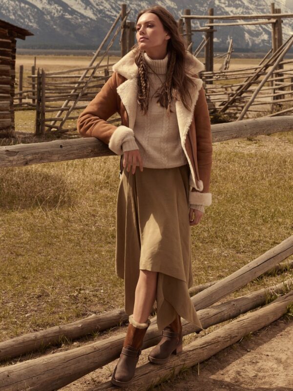 Sonia Sheepskin Moto Jacket