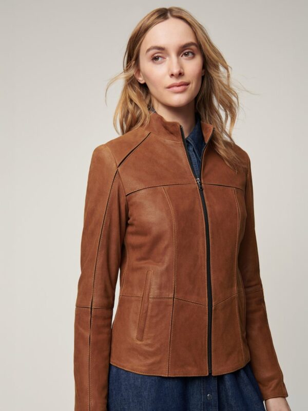 Donna Leather Jacket
