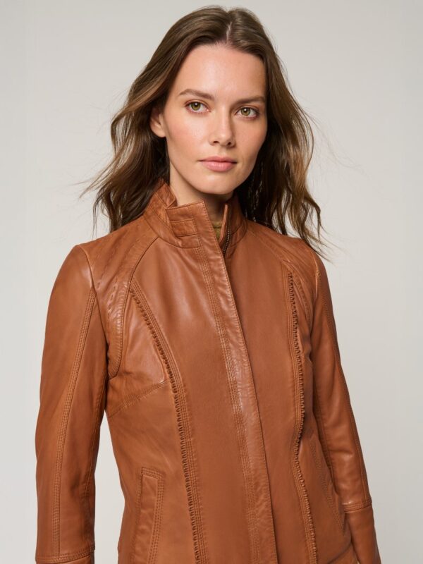 Azura Classic Leather Jacket